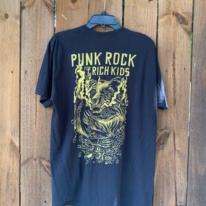 Vintage Punk Rock for rich Kids T-shirt size XL.